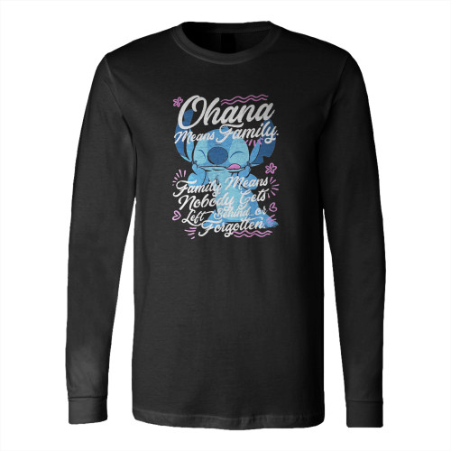 Stitch Disney Lilo And Stitch Day 1 Long Sleeve T-Shirt Tee