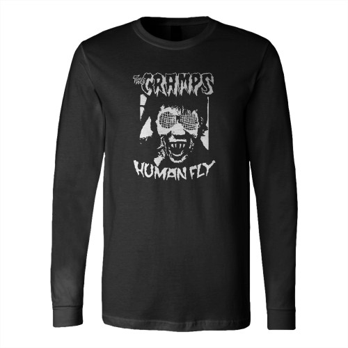 The Cramps Human Fly 1 Long Sleeve T-Shirt Tee
