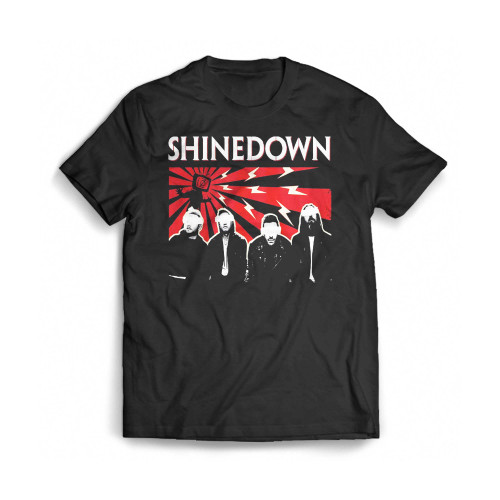 2023 Tour Shinedown Band The Revolutions Live Mens T-Shirt Tee