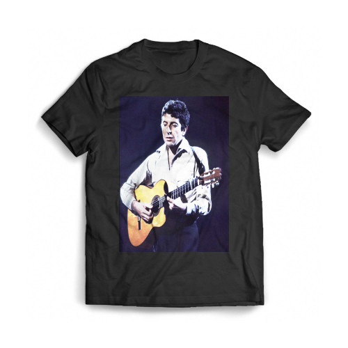 A Young Leonard Cohen Posters By Joel Jerry Mens T-Shirt Tee