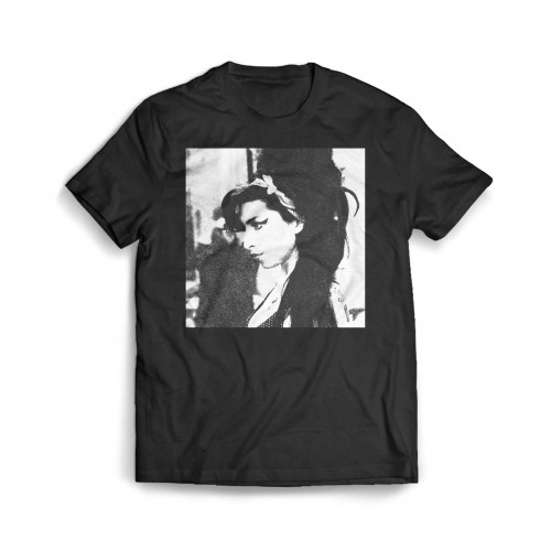 Amy Winehouse Back To Black Mens T-Shirt Tee