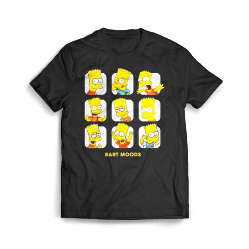 Bart Simpson Moods The Simpson Mens T-Shirt Tee