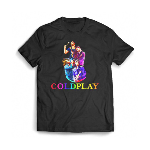 Coldplay Rock Band Mens T-Shirt Tee