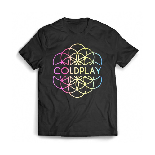 Coldplay World Tour 2023 Music Of The Spheres Mens T-Shirt Tee