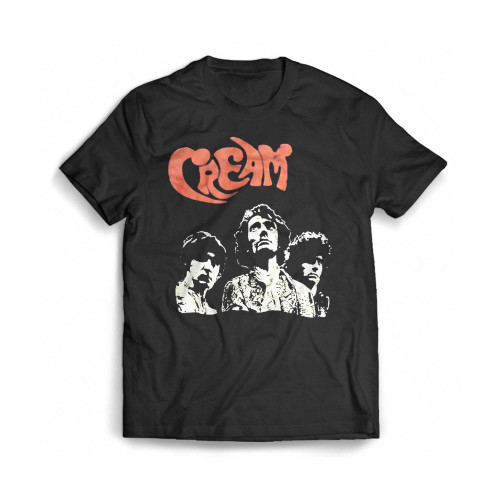 Cream Rock Band Mens T-Shirt Tee