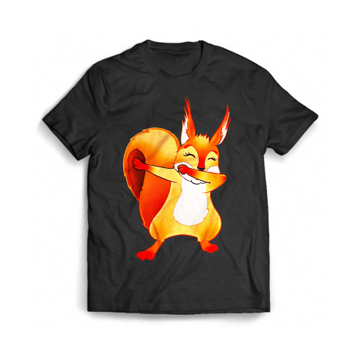 Dabbing Squirrel Mens T-Shirt Tee