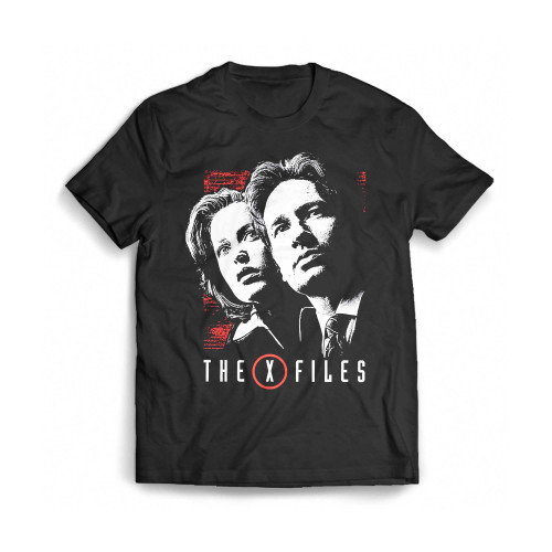 Dana Scully And Fox Mulder The X-Files Mens T-Shirt Tee