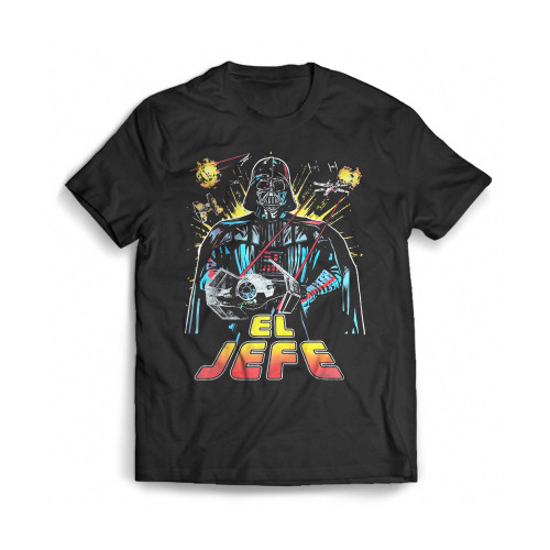Darth Vader El Jefe Chief Mens T-Shirt Tee