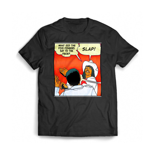 Dave Chappelle Slap Comic Meme Vintage Mens T-Shirt Tee