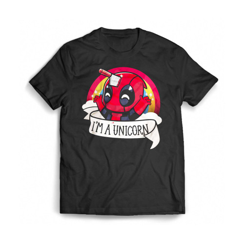 Deadpool I'M A Unicorn X-Force Merc Mens T-Shirt Tee