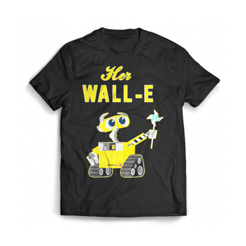 Disney Wall-E Her Wall-E Couples Mens T-Shirt Tee