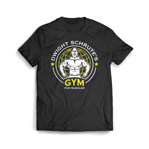 Dwight Schrute'S Gym For Muscles Mens T-Shirt Tee