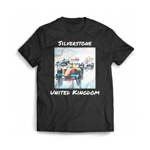 F1 Great British Grand Prix United Kingdom Formula 1 Mens T-Shirt Tee