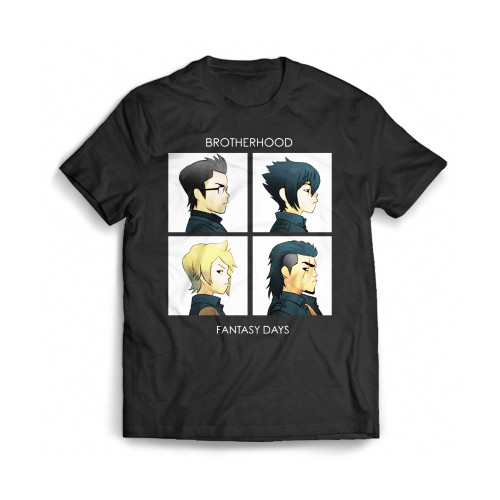 Final Fantasy Xv Ffxv Gladiolus Broderhood Boy Band Mens T-Shirt Tee