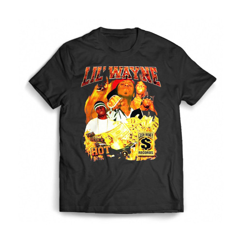 Hip Hop Style Lil Wayne Mens T-Shirt Tee