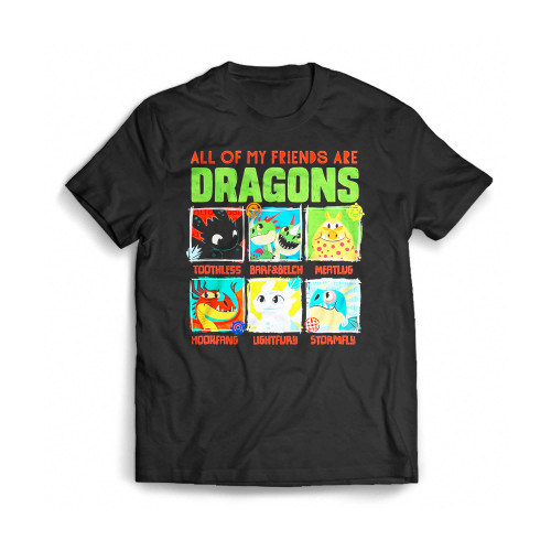 How To Train Your Dragon 3 Hidden Mens T-Shirt Tee