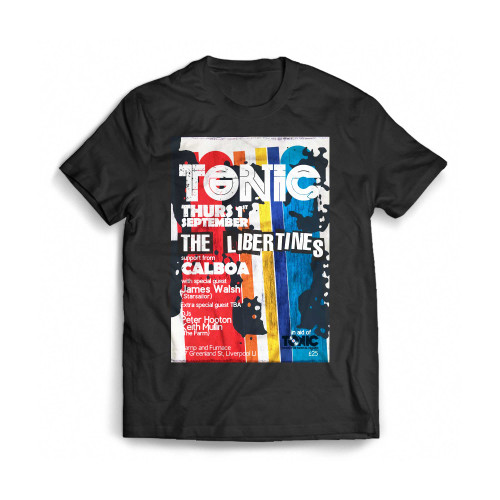 Hull Band Calboa Are Supporting The Libertines This Week They Speak To Music Columnist Russ Litten The Hull Story Mens T-Shirt Tee