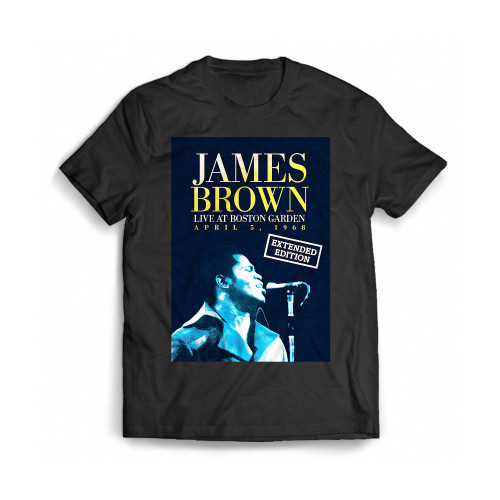 James Brown Live At The Boston Garden 1968 (Tv Special 1968) Mens T-Shirt Tee