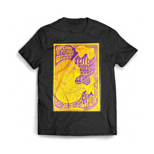 Jimi Hendrix Experience Jefferson Airplane 1967 Mens T-Shirt Tee