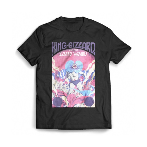 King Gizzard & The Lizard Wizard Rock Band Mens T-Shirt Tee