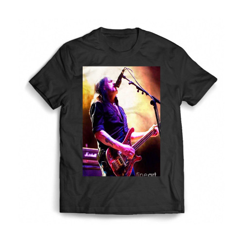 Lemmy Kilmister Motorhead 2007 Uk Concert Tour S53 1 Mens T-Shirt Tee