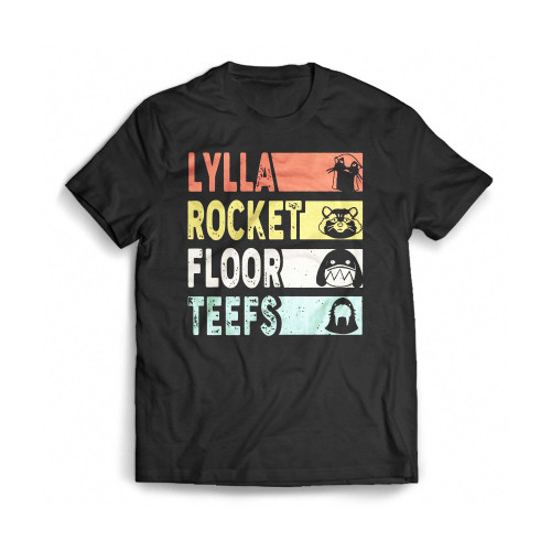 Lylla Teefs Floor Rocket Comfort Colors Mens T-Shirt Tee