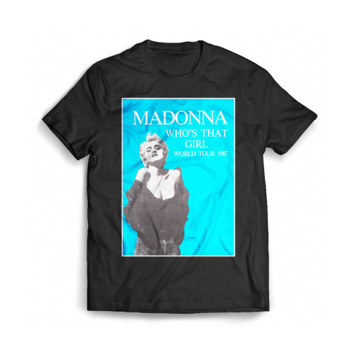 Madonna World Tour Mens T-Shirt Tee