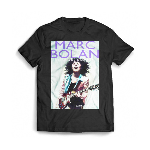 Marc Bolan Beautiful Dreamer Ebook By John Bramley Mens T-Shirt Tee