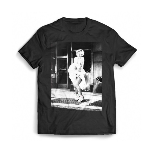 Marilyn Monroe Aj3 Famous Marilyn White Dress Mens T-Shirt Tee