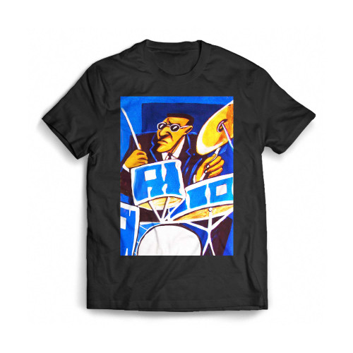 Max Roach Poster Mens T-Shirt Tee