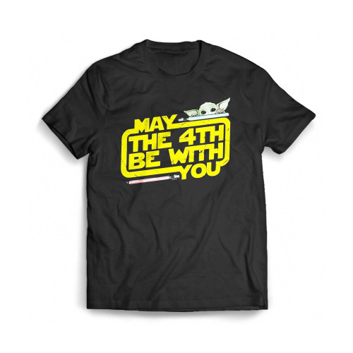 May The 4Th Be With You Star War Character Mens T-Shirt Tee