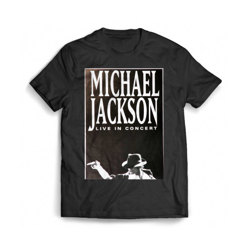 Michael Jackson Door Poster Frankfurt 1992 Mens T-Shirt Tee