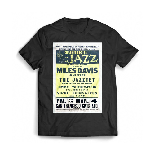 Miles Davis John Coltrane Kind Of Blue Era Boxingstyle Concert Mens T-Shirt Tee