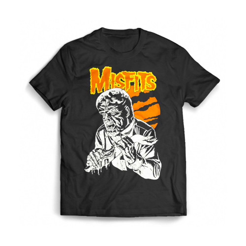 Misfits Fiend Skull Werewolf Mens T-Shirt Tee