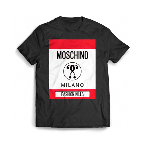 New Moschino Milano Mens T-Shirt Tee