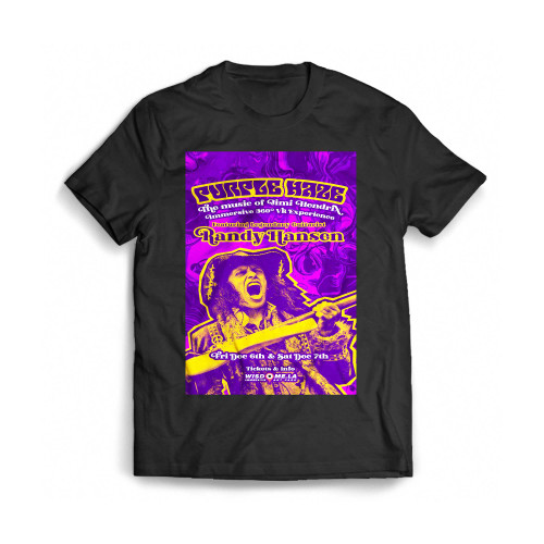 Purple Haze Experience A 360 Vr Musical Tribute To Jimi Hendrix Mens T-Shirt Tee