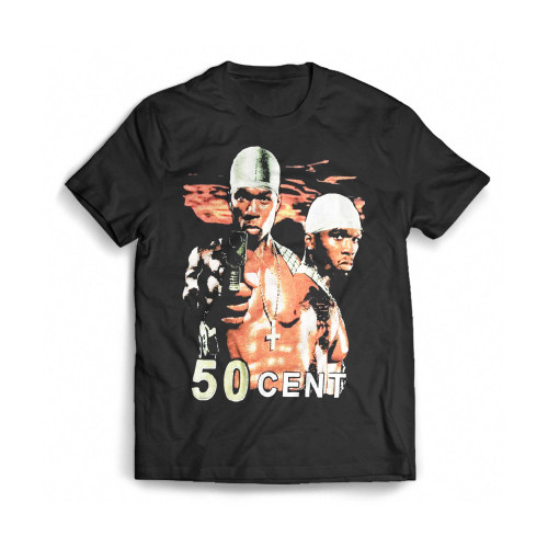 Rap Legends 50 Cent Mens T-Shirt Tee