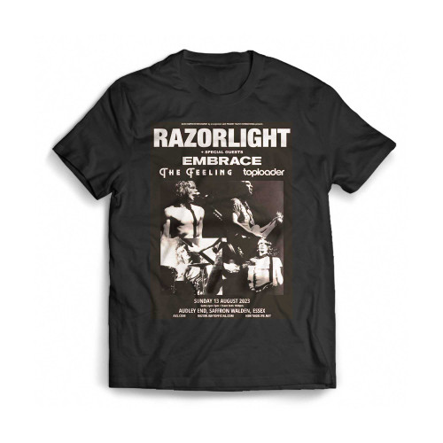 Razorlight To Headline Heritage Live Concert At Audley End Mens T-Shirt Tee