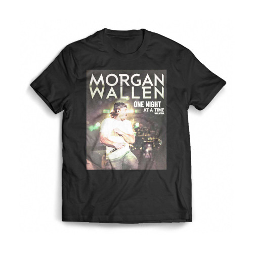 Retro Morgan Wallen Tour 2023 Mens T-Shirt Tee