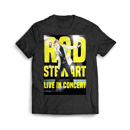 Rod Steward Singer Concert Mens T-Shirt Tee