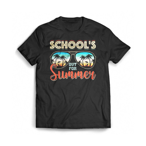 School'S Out For Summer Teacher End Of School Year Mens T-Shirt Tee