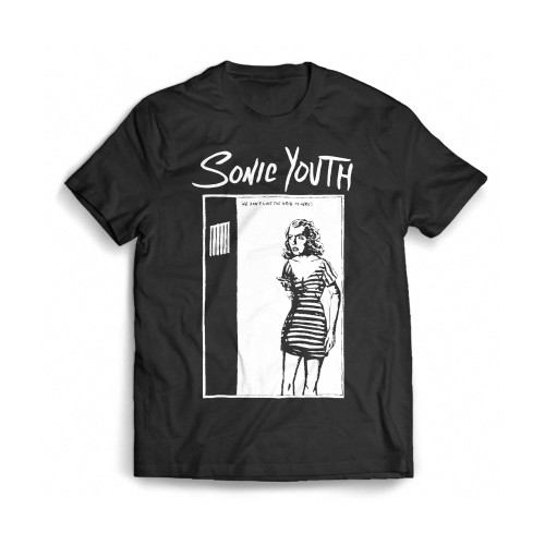 Sonic Youth Goo Grub Vintage Mens T-Shirt Tee