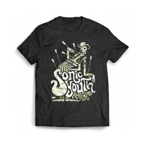 Sonic Youth Nyc Ghosts & Flowers Album Mens T-Shirt Tee