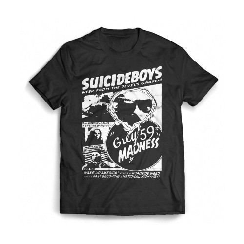 Suicide Boys Grey Five Nine Merch Mens T-Shirt Tee