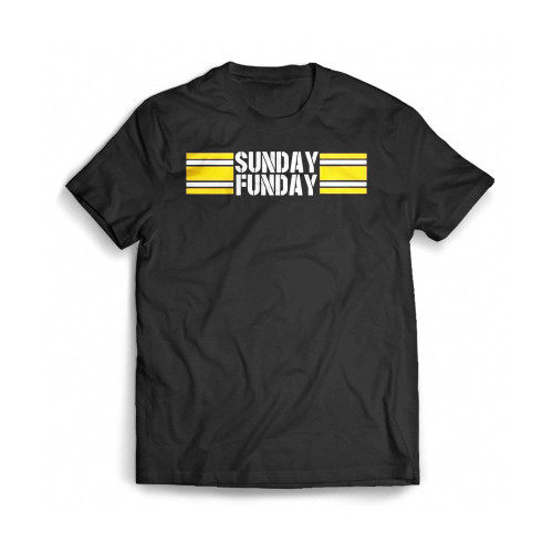 Sunday Day Fun Day Pittsburgh Football Mens T-Shirt Tee