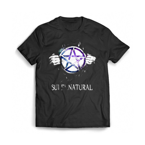 Supernatural Movie Logo Supernatural Carry On My Wayward Mens T-Shirt Tee