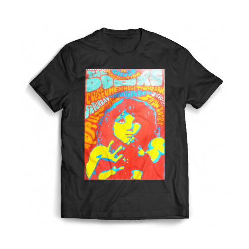 The Doors Psychedelic Concert Poster Mens T-Shirt Tee