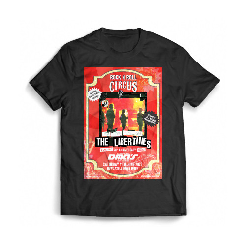 The Libertines Announced For Rock N Roll Circus Mens T-Shirt Tee