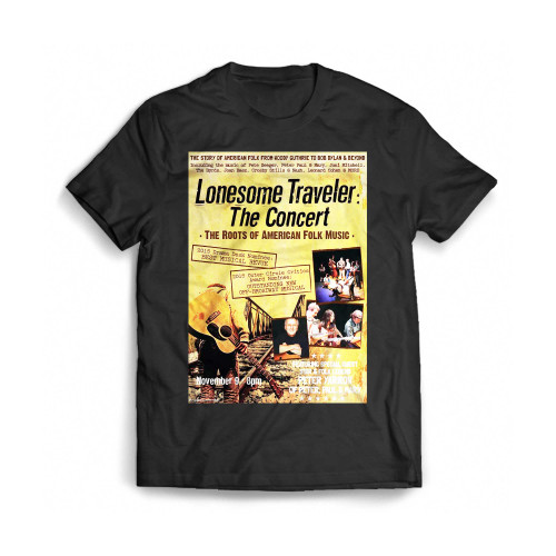 This Friday Patchogue Hosts Lonesome Traveler The Concert Mens T-Shirt Tee