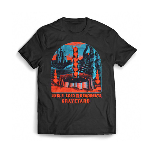 Uncle Acid And The Deadbeats Graveryard Mens T-Shirt Tee